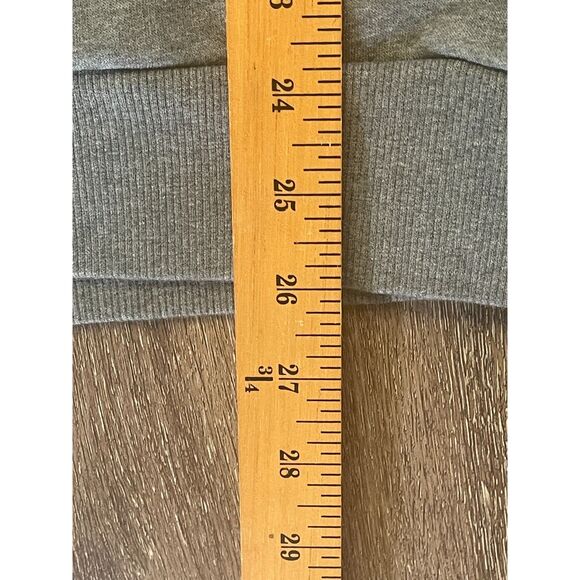 Calvin Klein Soft Touch Fleece Vintage Front Zip Logo Sweatshirt Streetwear SZ L - Picture 9 of 9